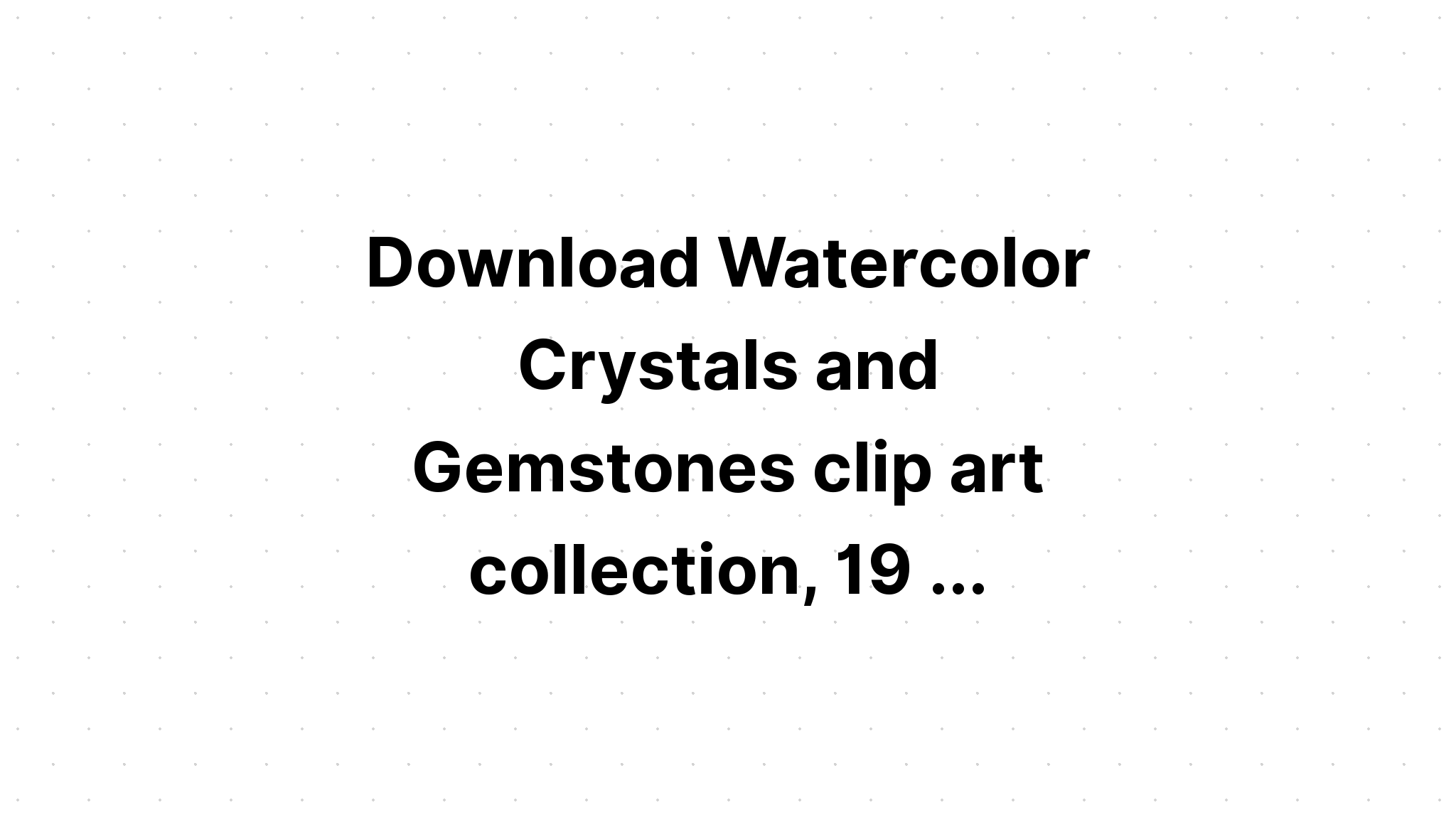 Download Free Svg Cut File 3D Crystal Gem - Layered SVG Cut File